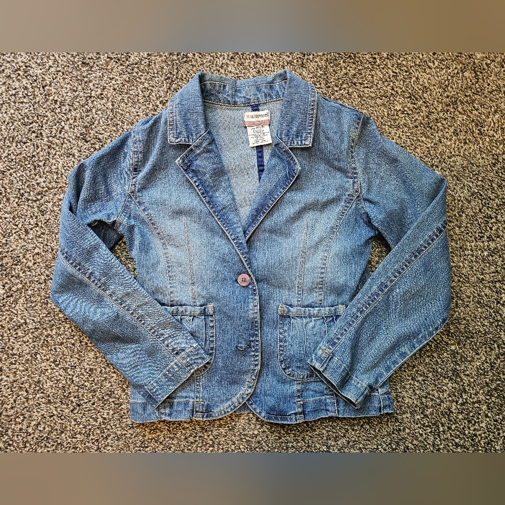 Denim Blazer Jacket